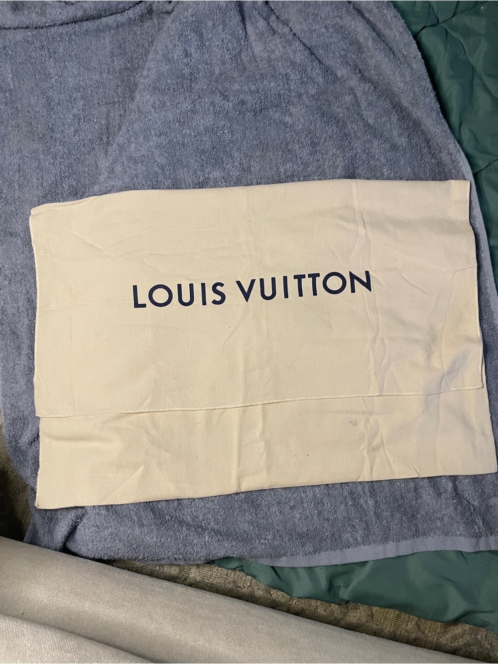 Louis vuitton large dust bag